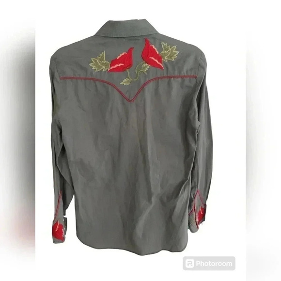 Tasha Polizzi Western embroidered button up shirt - Picture 2 of 4